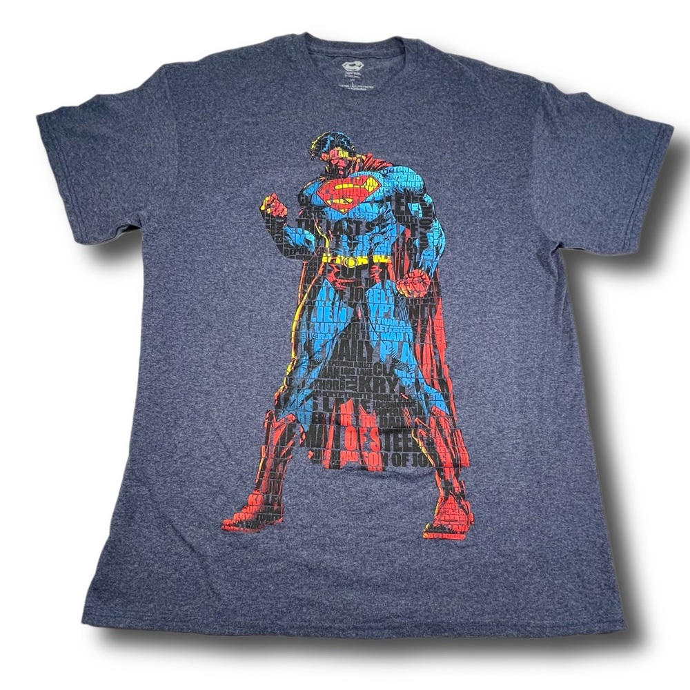 TM & DC Comics | Rare Superman T-shirt Sz L